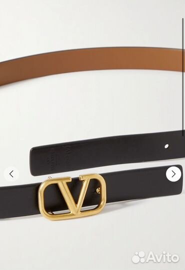 Ремень Valentino, двусторонний, оригинал, новый