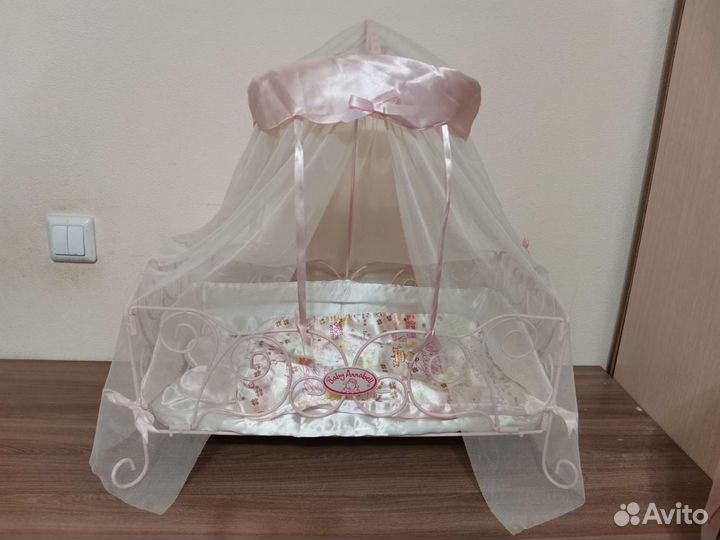 Манеж для кукол и кроватка