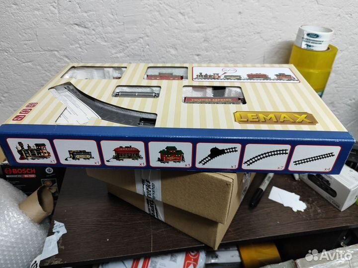 Железная дорога lemax 16 пределов со звуком