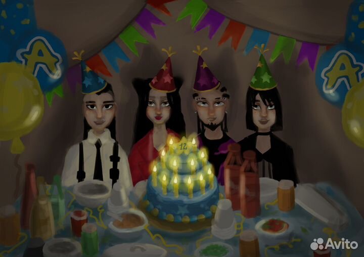 Рисунки на заказ