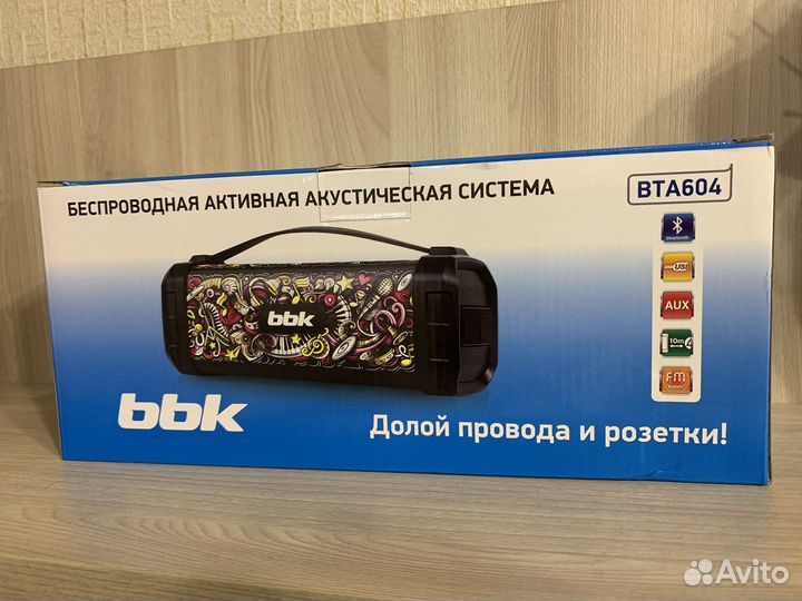 Музыкальная система bbk BTA604 черный