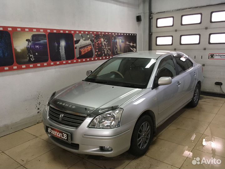 Toyota Premio чистка, бронь фар