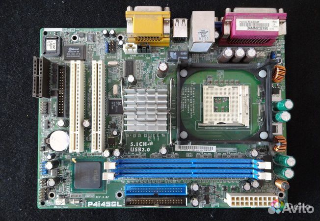 Материнская плата socket 478 AsRock P4i45GL