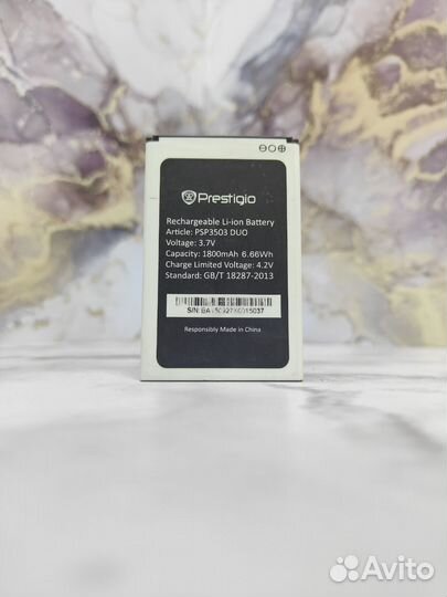 Батарея BAT акб Prestigio PSP3503 DUO 6.66Wh 3.7V