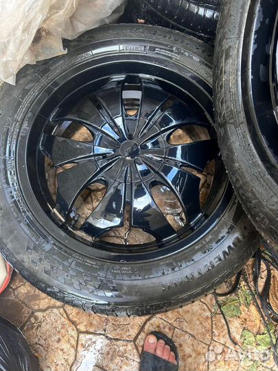 Колеса r20 на toyota land cruiser 200