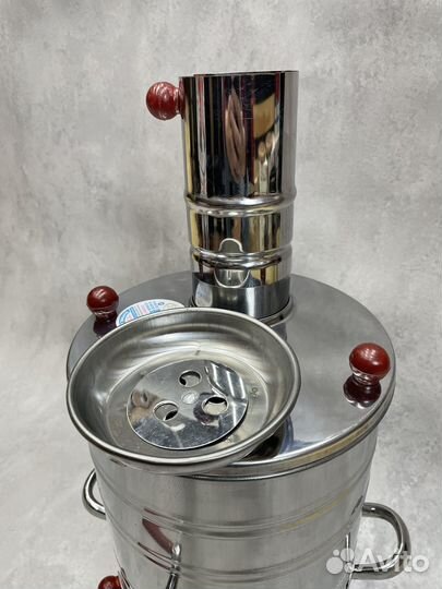 Самовар 3,5 литра нерж