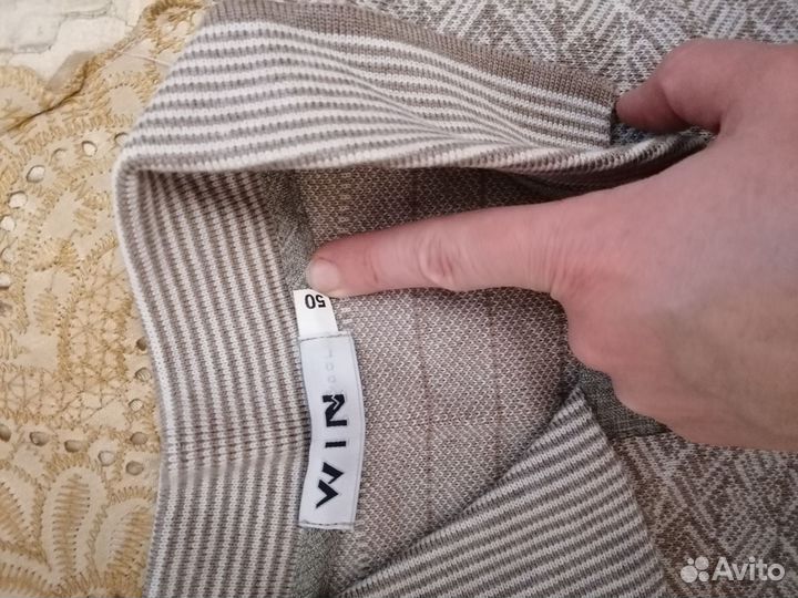 Пуловер шерсть мужской