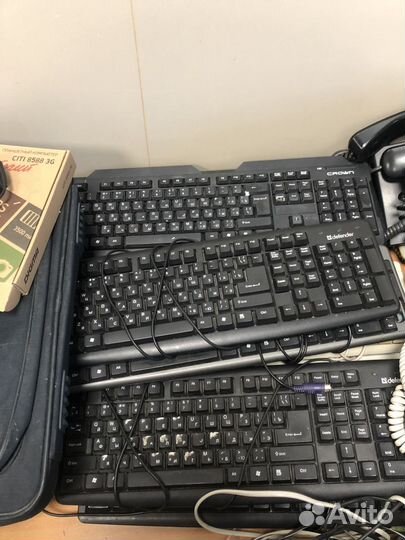 Клавиатуры бу USB PS/2