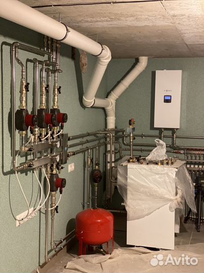 Монтаж систем отопления