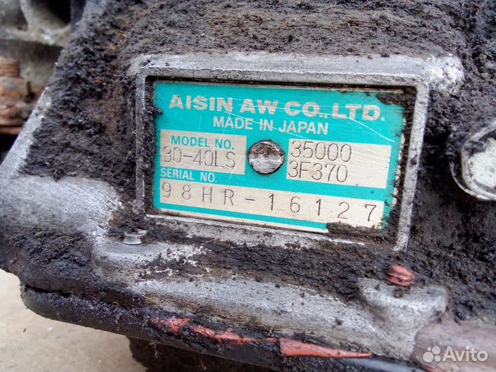 АКПП Toyota 2JZ-GE 3F370 под ремонт