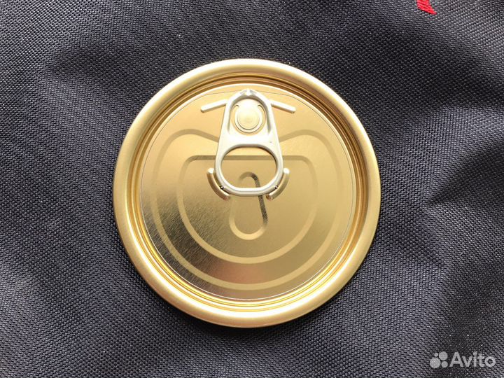 Жестяная крышка с ключом 72,8 мм консервная