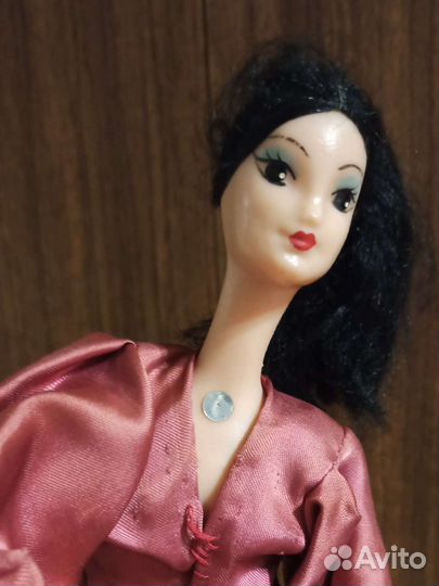 Кукла сувенирная паричковая, цыганка, СССР