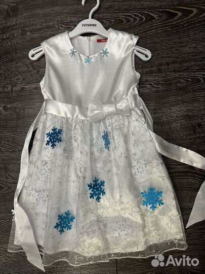 Платье снежинки пеликан 5 л
