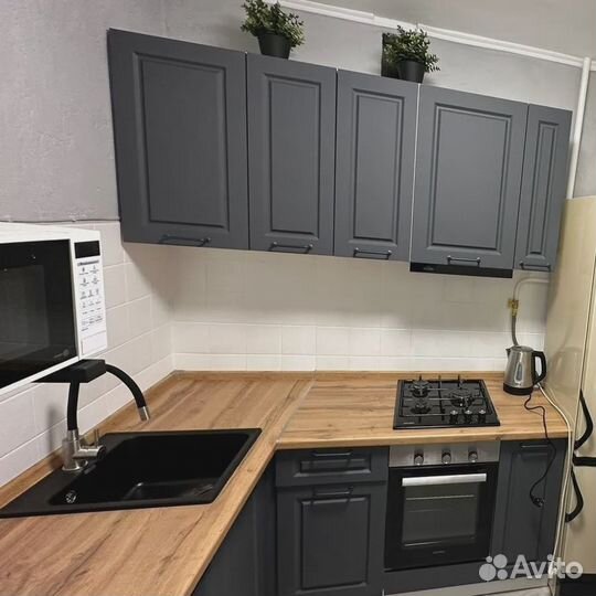 Кухня Квадро Грей софт новый магазин