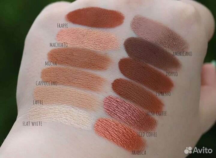 Тени eveline charming mocha