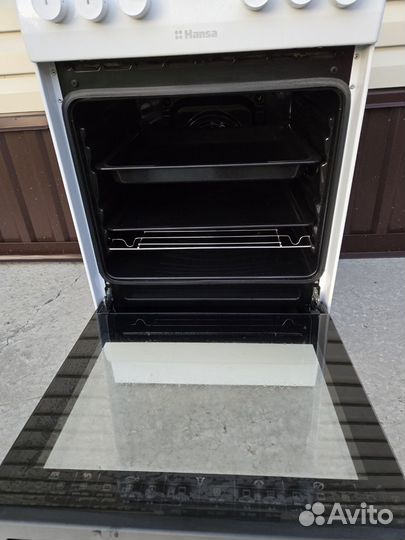 Плита газовая с электрической духовкой hansa