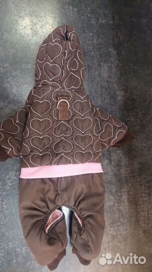 Комбинезон зимний для маленьких собак,triol