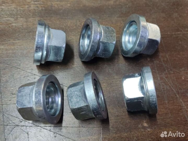 Гайка колесная Газель, Газель-Некст завод (6шт)