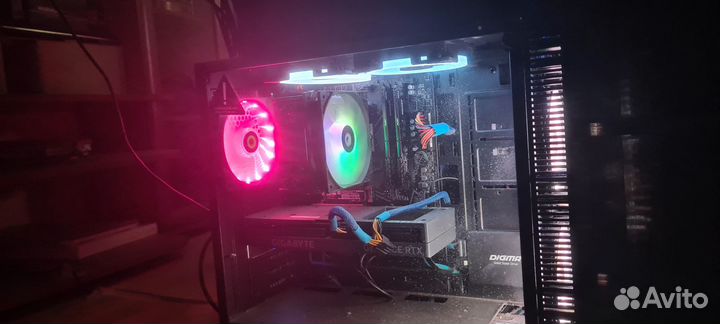 Игровой пк rtx 4060 ti ryzen 5 5600 32gb