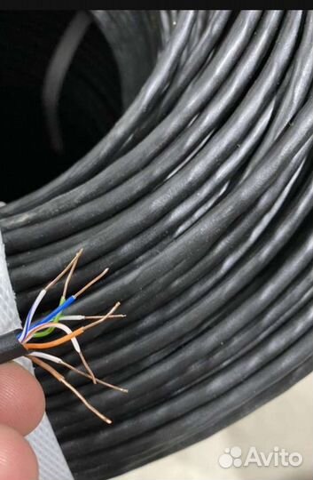 Витая пара от производителя, уличная медь 5е, б/н