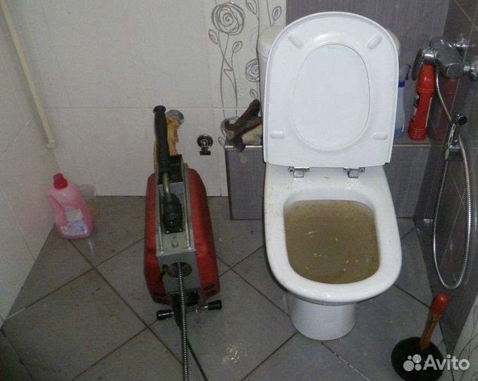 Прочистка канализации Устранение засоров 24/7