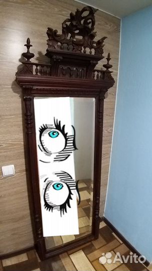 Антикварное зеркало