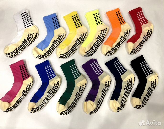 Футбольные противоскользящие носки