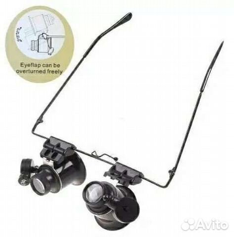 Очки -лупа с подсветкой