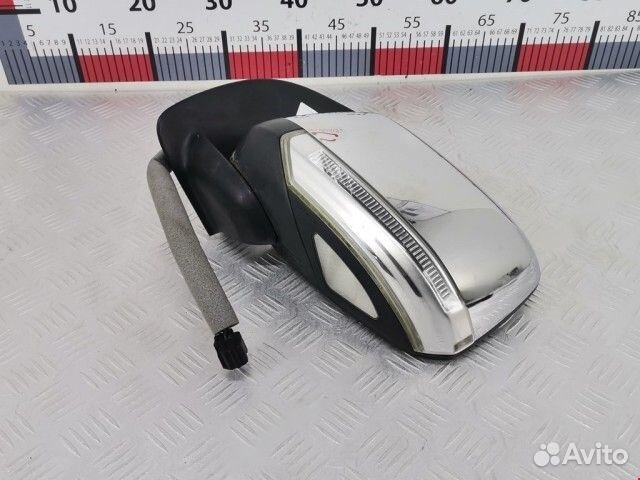 Зеркало левое с повторителем Nissan Navara D40