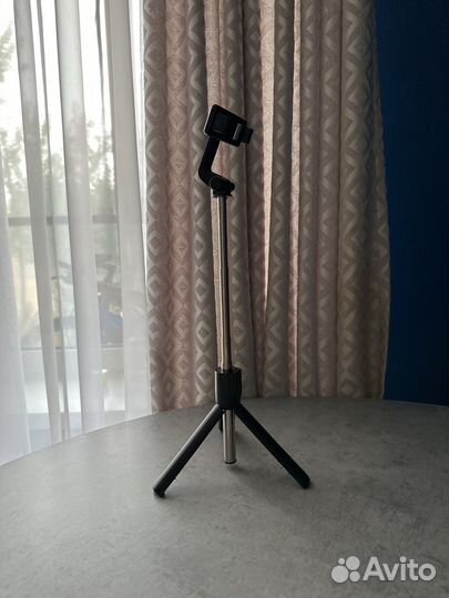 Монопод трипод с bluetooth пультом селфи палка