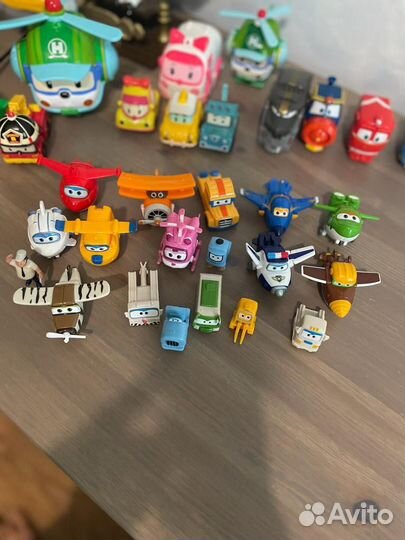 Робокар полли,супер крылья,Роботы поезда