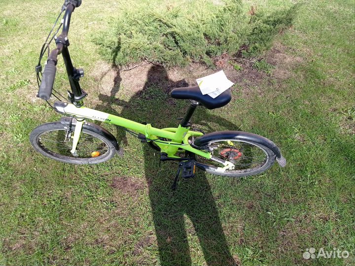 Складной велосипед btwin tilt 500