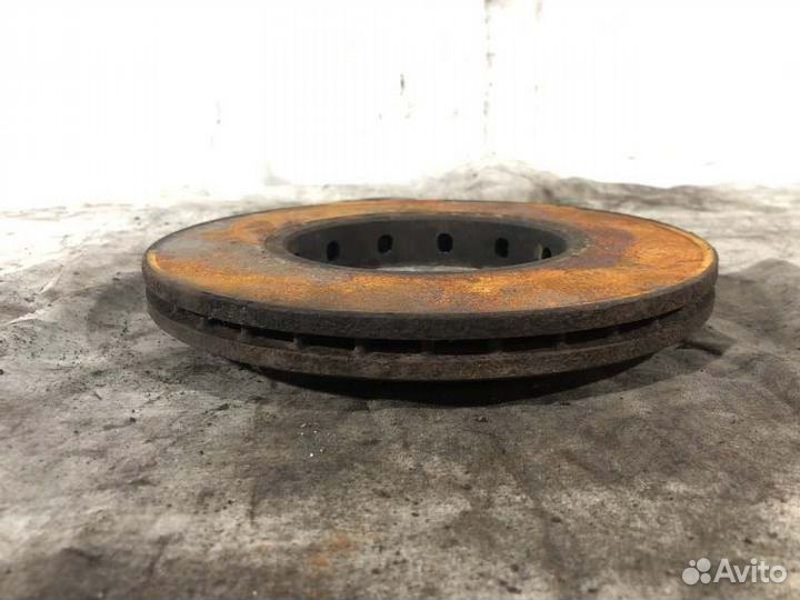 Диск тормозной передний Skoda Fabia 2 Рестайлинг