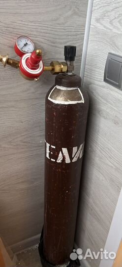 Баллон для гелия 10л с редуктором