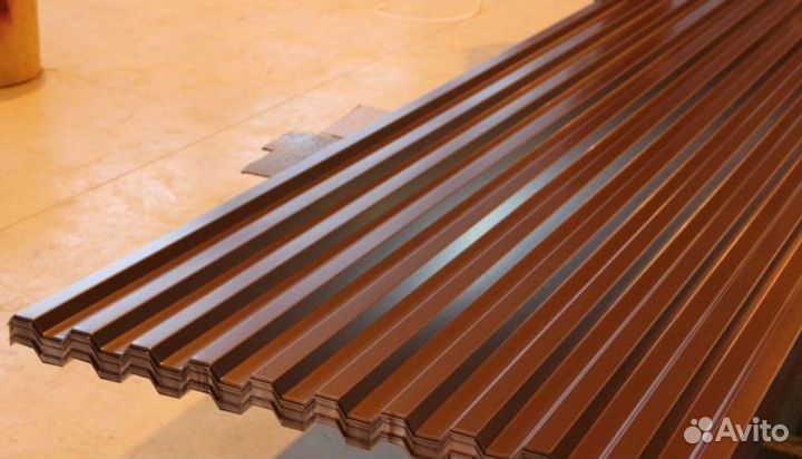 Оцинкованный профнастил С21 6х1,05м