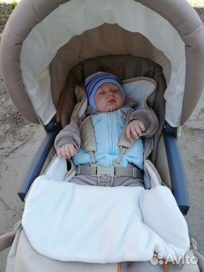 Коляска 2 в 1 Geoby C 706 R (Джеоби)