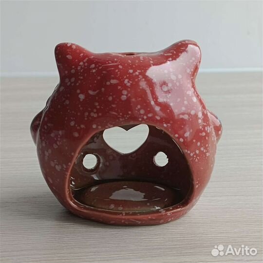 Подсвечник керамический «Мудрая сова»