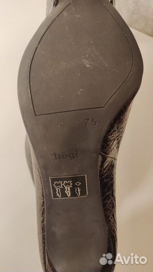 Туфли из натуральной лакированной кожи 41,5 размер
