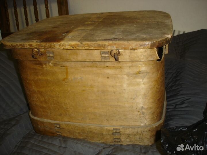 Сундук - короб лубяной