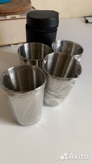 Стопки металлические набор