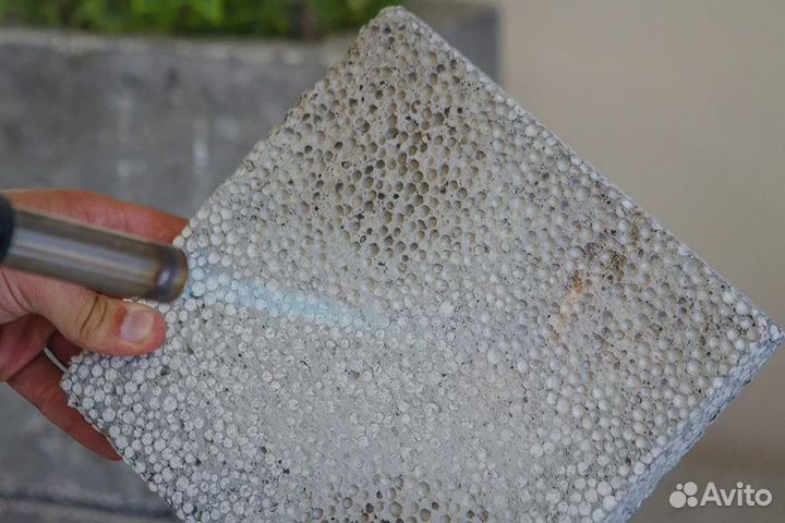 Блоки полистиролбетонные Изготовление