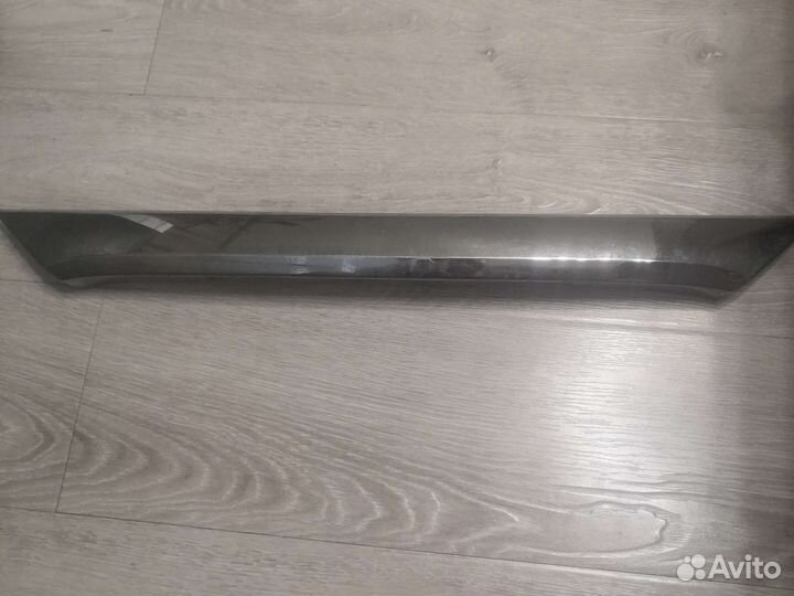 Накладка на задний бампер Toyota Corolla