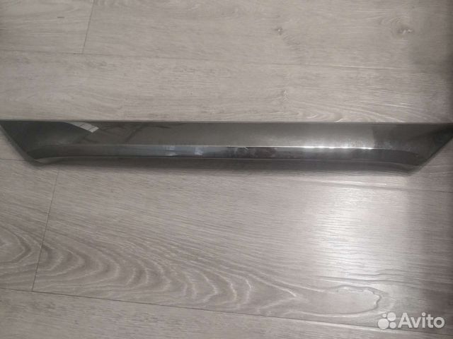 Накладка на задний бампер Toyota Corolla