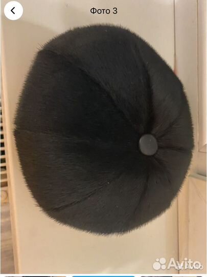 Меховая мужская кепка