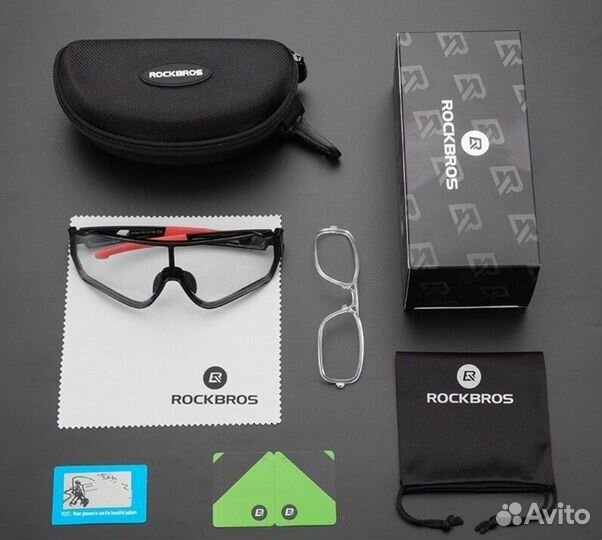 Очки rockbros велосипедные фотохромные 10137