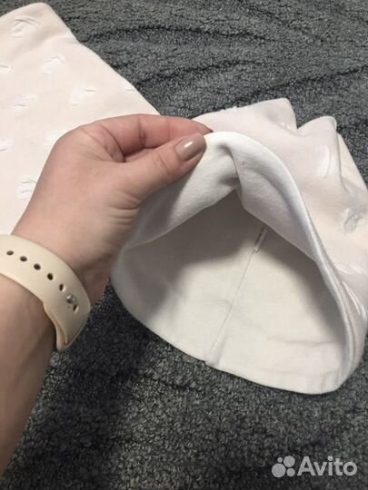 Шапка на девочку весна-осень 5-7 лет