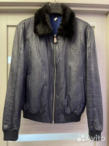 Куртка-бомбер Billionaire из питона/Italy/Silk