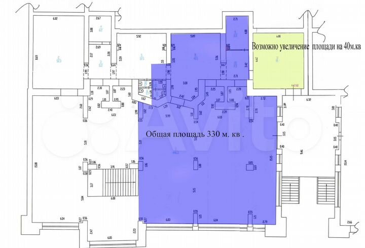 Сдам помещение свободного назначения, 370 м²