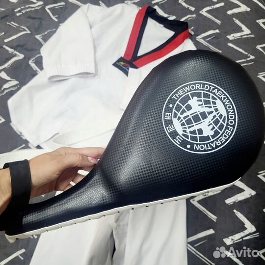 Костюм и Лапа для тхэквондо экипировка добок