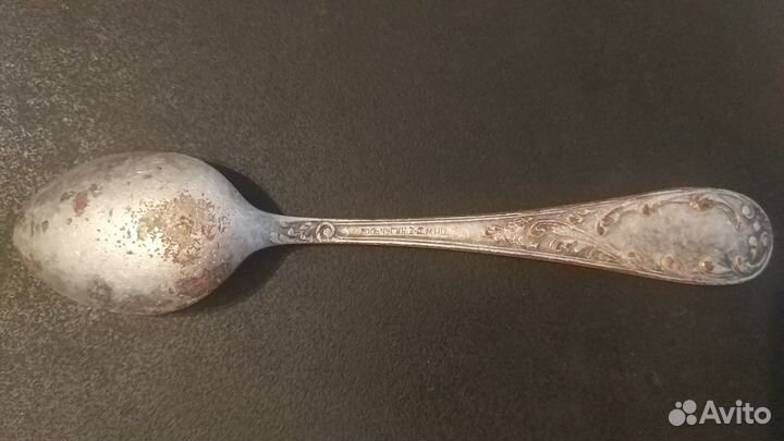 4 ложки, старинная оконная ручка, щеколды